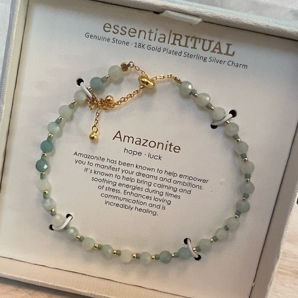 Essential Ritual Amazonite Bracelet - Picture 2 of 3